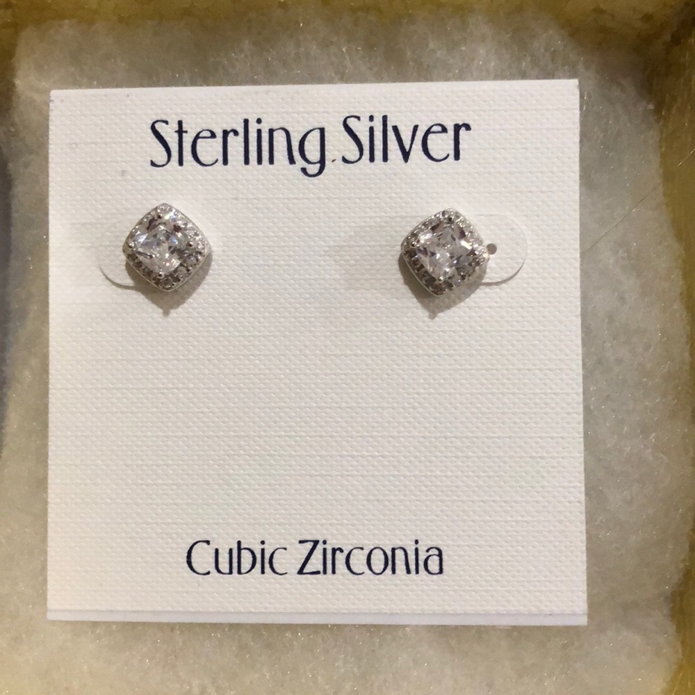 Sterling silver earrings